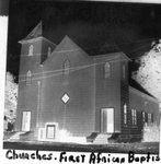 Negative of the Historical First African Baptist Church
