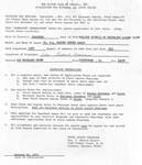 Application for National and State awards from the Garden clubs of Georgia