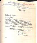 A letter to Mrs. Durden from Irma S. Lee about how members of the Woman's club are invited to attend a 4-H club style show.