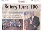 Rotary club 100th anniversary