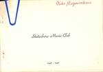 Statesboro Music Club yearbook 1946-47
