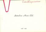 Statesboro Music Club yearbook 1948-49