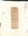 News clipping about University Women holding a convention.