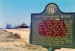 Old Savannah Rd. Historical Marker by Samuel "Fred" Hood