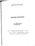 Benjamin Burroughs by John P. Muntzer