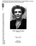 Alida Harper Fowlkes (1908-1985)