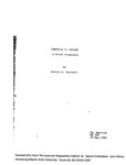 Cornelia M. Millen: A Brief Biography by Ashley A. Barnwell