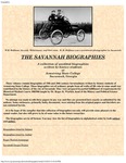 Savannah Biographies by Armstrong State University