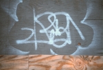 Letter graffiti
