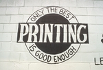 Printing sign