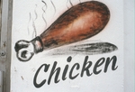 Chicken graffiti