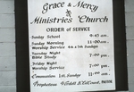 Church order of service