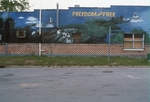 Mural on building side