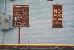 No drugs allowed sign