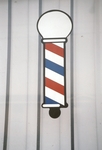 Barber shop pole