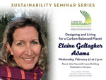 Designing and Living for a Carbon-Balanced Planet by Elaine Gallagher Adams