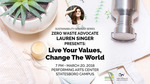 Live your Values, Change the World by Lauren Singer