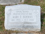 Mary F. Bowman by Lakia Hillard