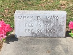 Sarah P. Mays by Lakia Hillard