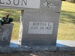 Bertha L. Wilson by Lakia Hillard