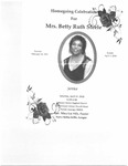 Mrs. Betty Ruth Steele