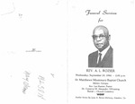 Rev. A. L. Rozier