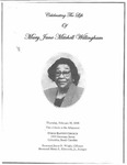 Mary Jane Mitchell Willingham