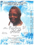 Mrs. Earleen V. Hill