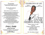 Reverend Lonnie Fredrick Jones, Sr.
