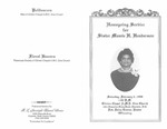 Sister Mamie H. Henderson