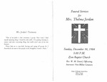 Mrs. Thelma Jordan