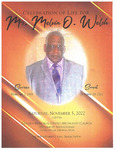 Mr. Melvin O. Welch