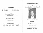 Mrs. Earline Whitehead
