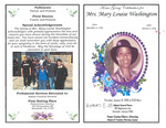 Mrs. Mary Louise Washington