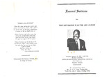 The Reverend Walter Lee Curry