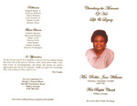 Mrs. Bobbie Jean Williams