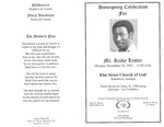 Mr. Ricky Lester