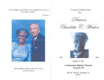 Deacon Charlotte C. Weston