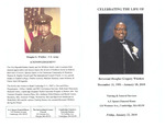 Reverend Douglas Gregory Whitlow