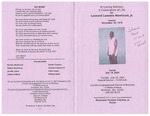 Leonard Lameine Montissol, Jr.