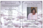 Missionary Loreatha Slater
