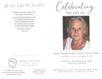Mrs. Margaret Rice Williams