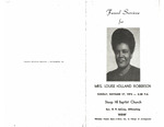 Mrs. Louise Holland Roberson