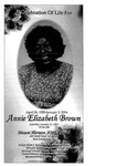 Annie Elizabeth Brown