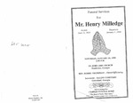 Henry Milledge