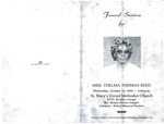 Thelma Thomas Reed