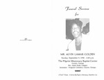 Alvin Lamar Golden
