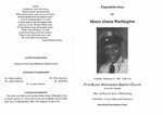 Moses Alonza Washington