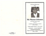 Mr. Warner Johnson