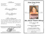 Mrs. Bessie Vonette Mincey